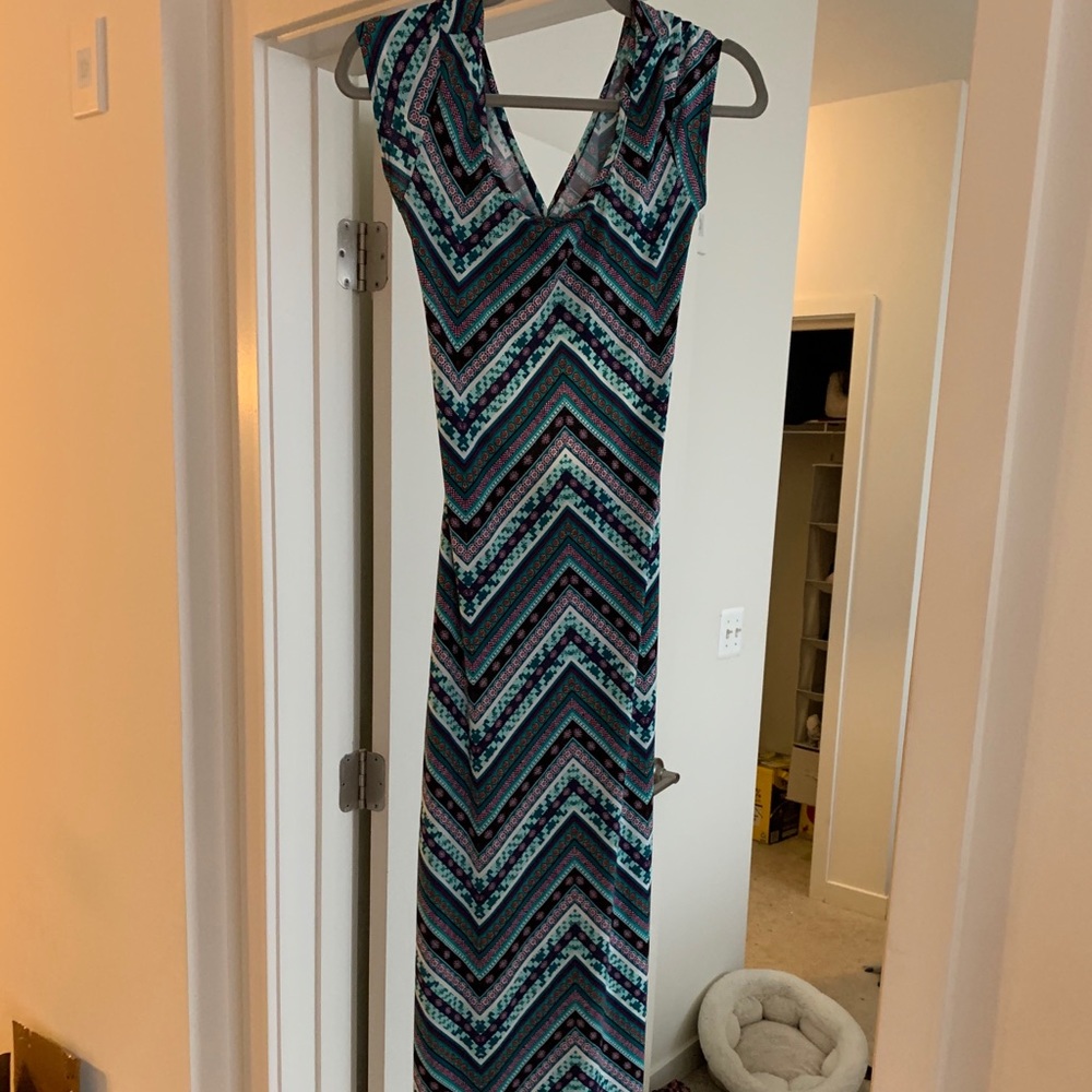 Cap Sleeve Maxi Dress